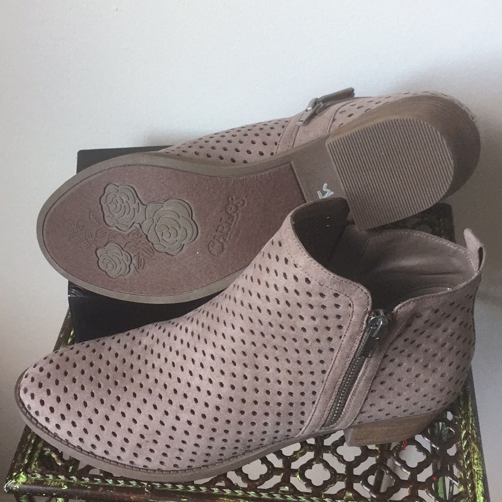 ✅Mesh ankle boots with a low flat heel. Carlos 9m - Picture 4 of 7